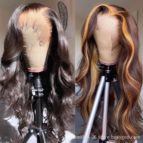 Body Wave 13x4 Lace Front Human Hair Wigs Brazilian Extension Remy Hair Lace Frontal WigsFor Black Women